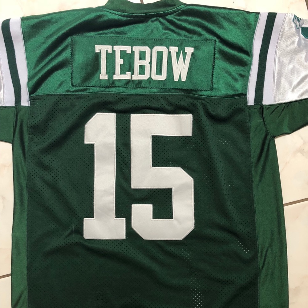 SIZE 48 (M) REEBOK TIM TEBOW NEW YORK JETS JERSEY